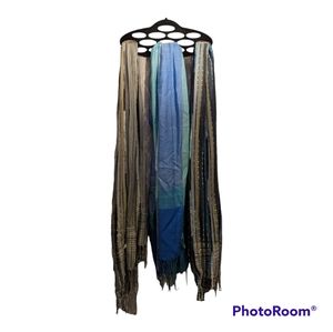 Three scarves